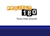 Logotipo da organização Project 180