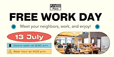 Plywood Place - Free Work Day primary image