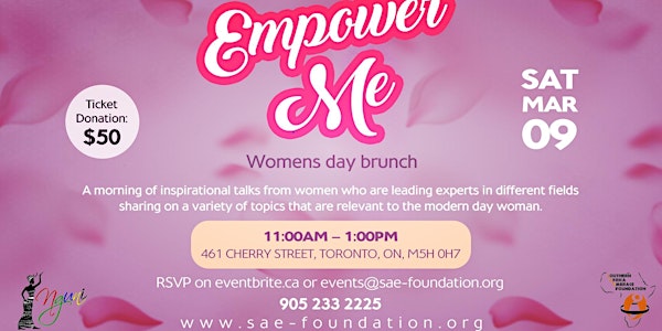 'Empower Me' - Womens Day Brunch