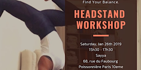 HEADSTAND WORKSHOP primary image