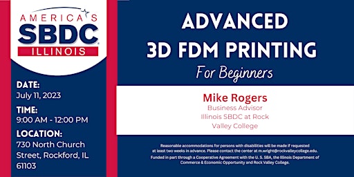 Advanced 3D FDM Printing for Beginners primary image