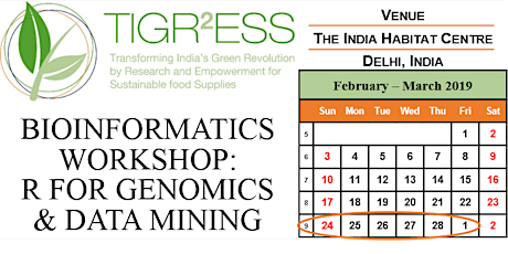 TIGR2ESS India-U.K Bioinformatics Workshop: R for Genomics and Data Mining primary image