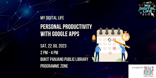 Imagem principal do evento Personal Productivity with Google Apps | My Digital Life