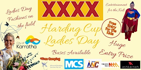 XXXX GOLD - Harding Cup Day - Ladies Day primary image