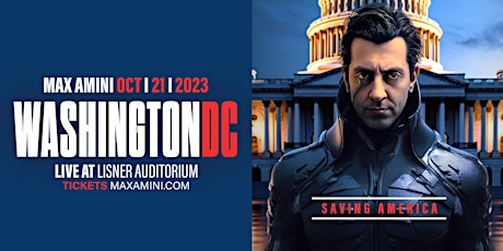 Max Amini Live in Washington DC - 2023 primary image