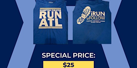 Primaire afbeelding van HAMPTONIANS RUN ATL- HBCU 5K SHIRT SALES