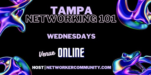 Primaire afbeelding van Tampa Networking Workshop 101 by Networker Community