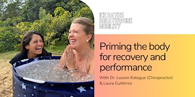 Imagen principal de Priming the body for recovery and performance