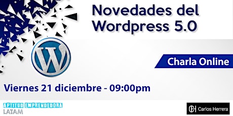 Imagen principal de Novedades sobre Wordpress 5.0