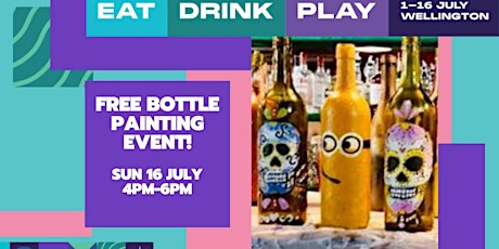 Eat Drink Play: El Barrio bottle painting event! primary image
