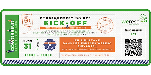 Soirée Kick Off weréso Paris