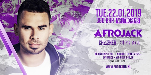 Afrojack at Val Thorens [show 3] January 22nd 2019