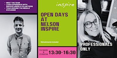 Open day at Nelson Inspire for Professionals only  primärbild