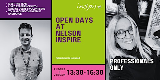 Imagem principal de Open day at Nelson Inspire for Professionals only