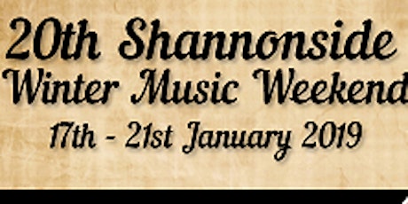 Immagine principale di Shannonside Winter Music Weekend Ticket 2019 