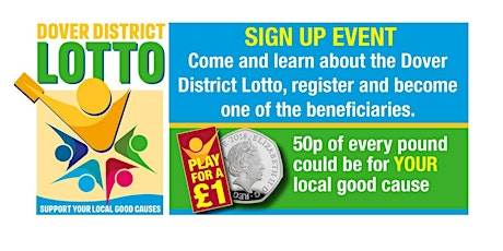 Dover District Lotto - Sign Up Event  primary image