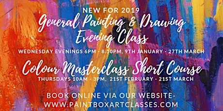 Drawing and Painting Evening Class primary image