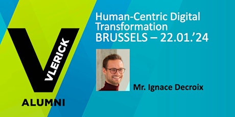 Primaire afbeelding van VLERICK BRUSSELS CAMPUS - PROGRESS CLUB - Human-Centric digital transformat