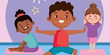Hauptbild für Summer Reading Challenge at Wareham Library: Kids Beach Yoga
