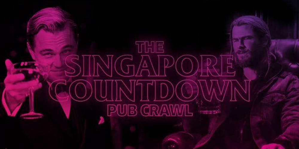 Image result for singapore pub crawl new years