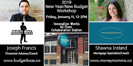 2019: New Year/New Budget Workshop primary image