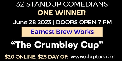 The Crumbley Cup: 32 Comedians Compete in a Frantic One Night Tournament primary image