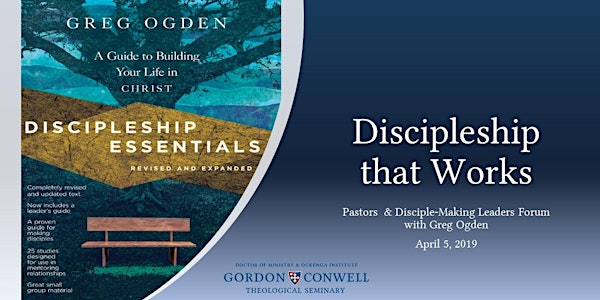 Discipleship That Works with Greg Ogden