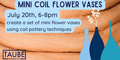 Mini Coil Pot Flower Vases primary image