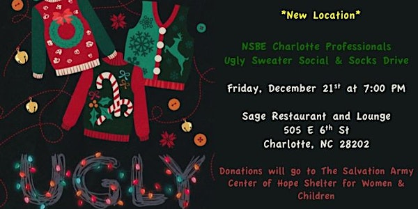 NSBE Charlotte Professionals Ugly Sweater Social & Sock Drive