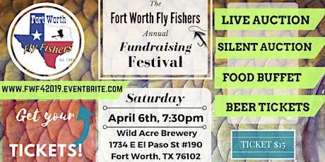 FWF4 (Fort Worth Fly Fishers Fundraising Festival) 2019 primary image