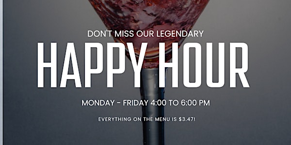 Shula's 347 Grille Happy Hour