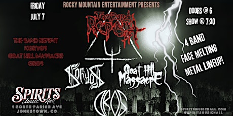 Imagen principal de The Band Repent - feat. Koryos | Goat Hill Massacre | Oros