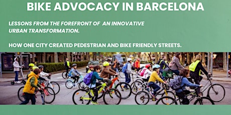 Bike Advocacy in Barcelona primary image