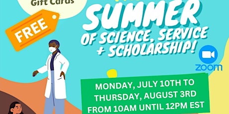 Primaire afbeelding van Summer of Science, Service and Scholarship 2023