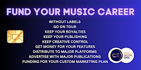 FUND YOUR MUSIC CAREER (Lunch & Learn) primary image