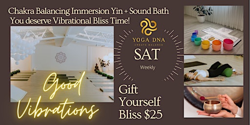 Imagen principal de Sound Bath + Yin Chakra Balancing Immersion