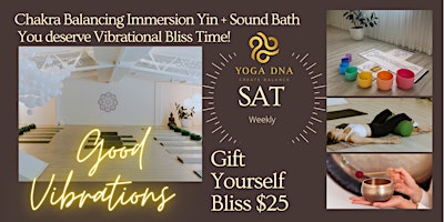 Hauptbild für Sound Bath + Yin Chakra Balancing Immersion