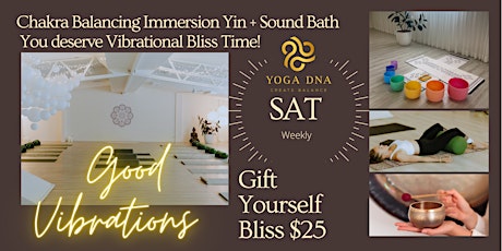 Sound Bath + Yin Chakra Balancing Immersion