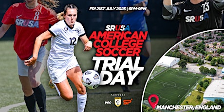 SRUSA Women's Soccer U.S. College Soccer Trial - (Manchester, England) primary image