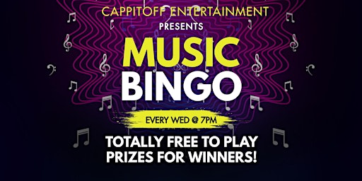 Imagen principal de Wednesday Music Bingo at The Horseshoe