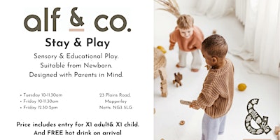 Imagem principal de Stay & Play - Sensory & Educational Play from Newborn - PreSchool.