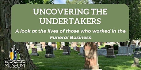 Hauptbild für Wednesday Night Walks: Uncovering the Undertakers