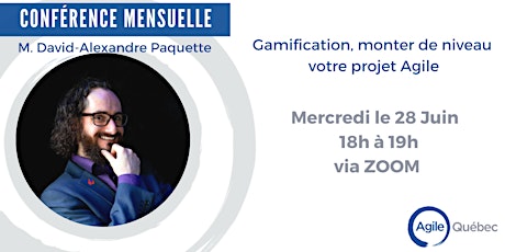 Imagem principal do evento Gamification, monter de niveau votre projet Agile