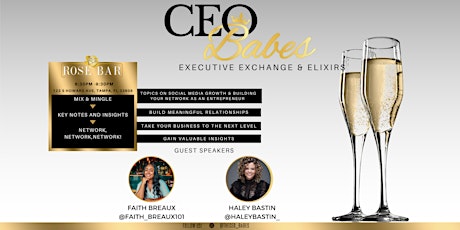 An Executive Exchange & Elixirs | Networking Event