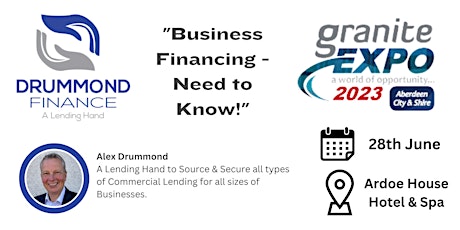Business Financing - Need to Know! primary image