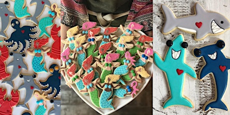 Mermaids & Sharks DIY Cookie Decorating Class primary image