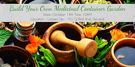 Build Your Own Medicinal Container Garden Using Common Plants primary image