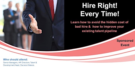 Hire Right! Every Time! primary image
