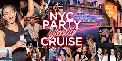 Primaire afbeelding van Party Yacht Cruise Around New York City - DJ, Dancing, Fun!