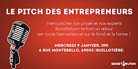 Image principale de Le Pitch des Entrepreneurs